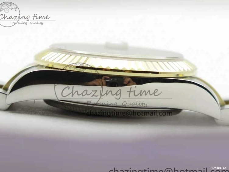 0106 FashionForward Datejust 31mm 278273 SS YG BP Maker Best Edition Gray MOP Diamonds Dial on SS YG Oyster Bracelet 2720